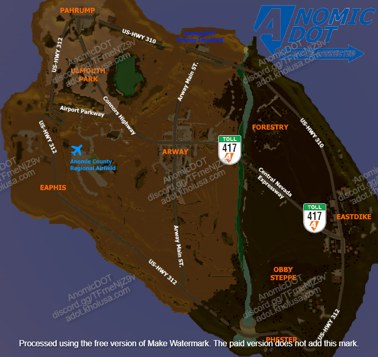 AnomicDOT Central Nevada Roadmap